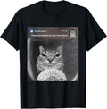 Funny Ring Cat Motion Meme Cursed Internet Tee