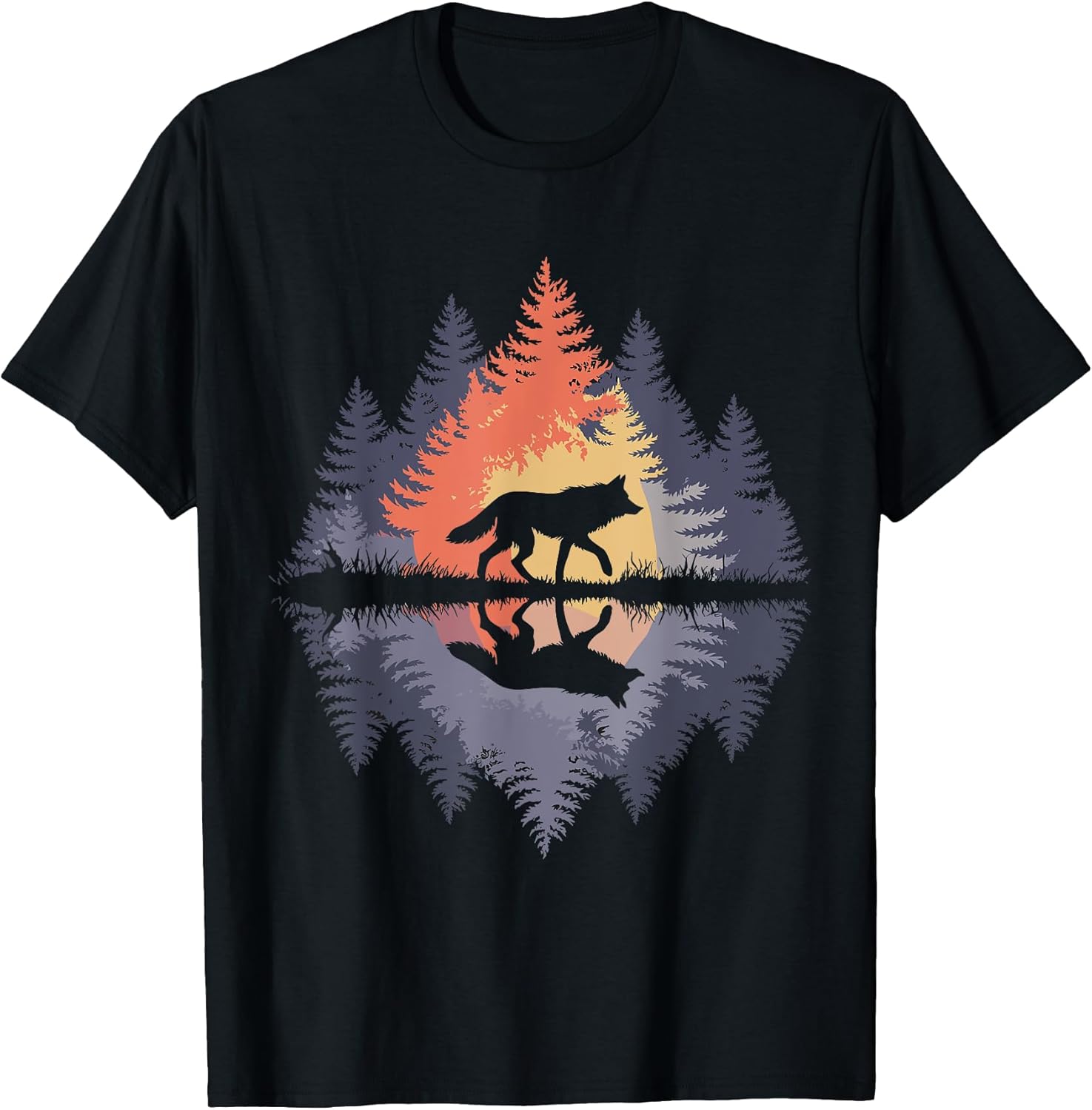 Graphic Wolf shirts for Men Women Boys Kids Gifts