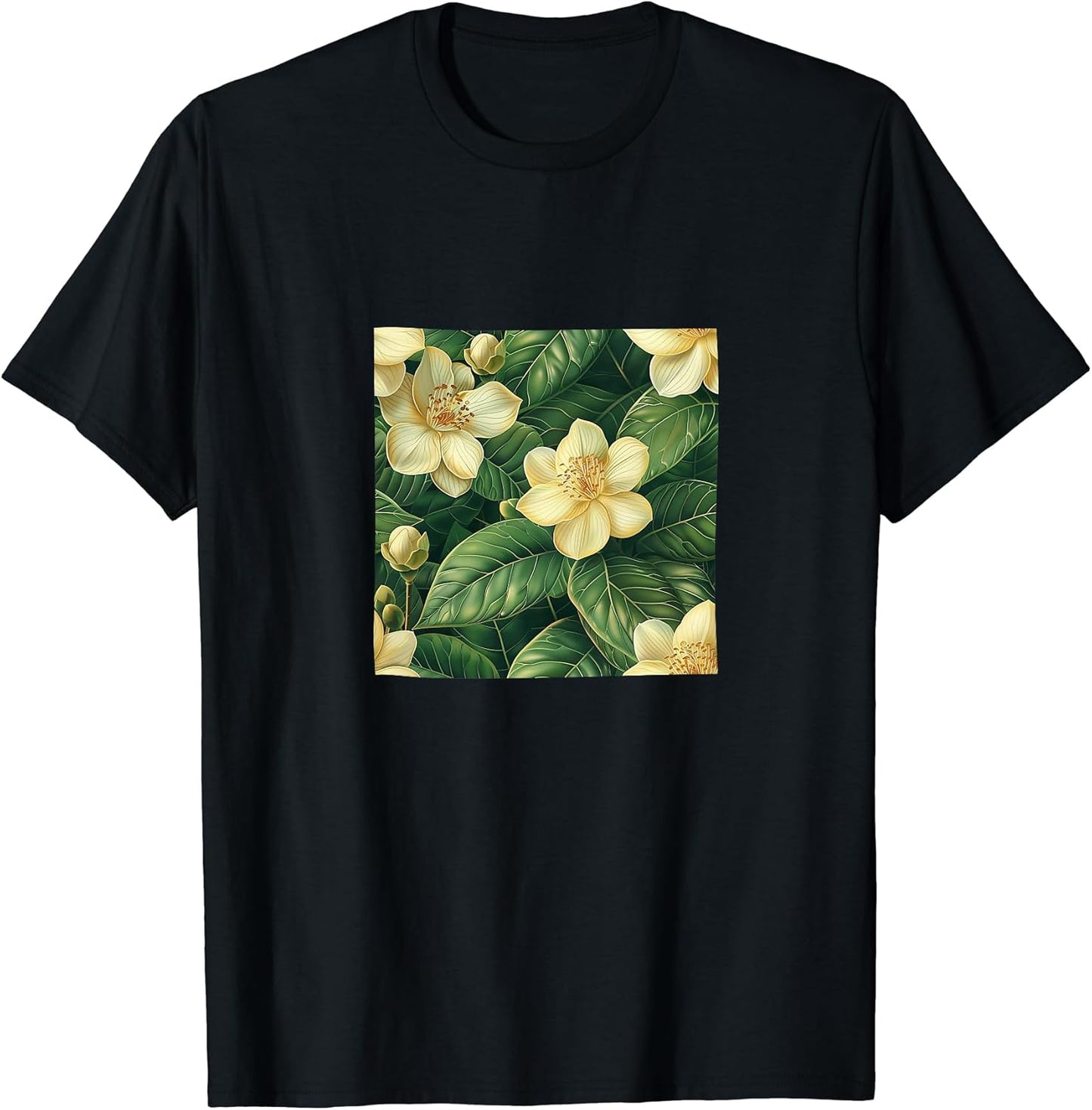 Jasmine Flower Pattern Merch