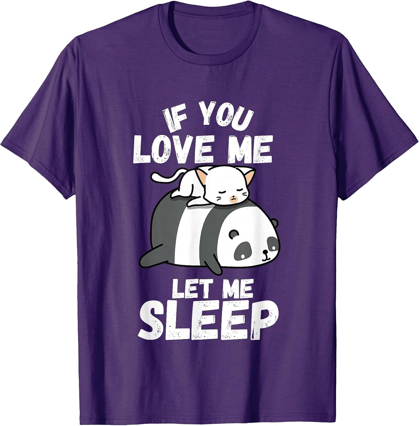 If You Love Me Let Me Sleep Morgenmuffel Merch