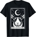 Retro Guinea Pig Lover The Moon Halloween