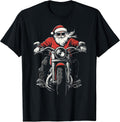 Santa Claus On Motorcycle - Biker Christmas Gifts