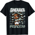 Sneaker Princess Girl Afro Matching Retro Vintage