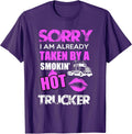 Truck Driver Wife Shirt Trucker Girlfriend Husband