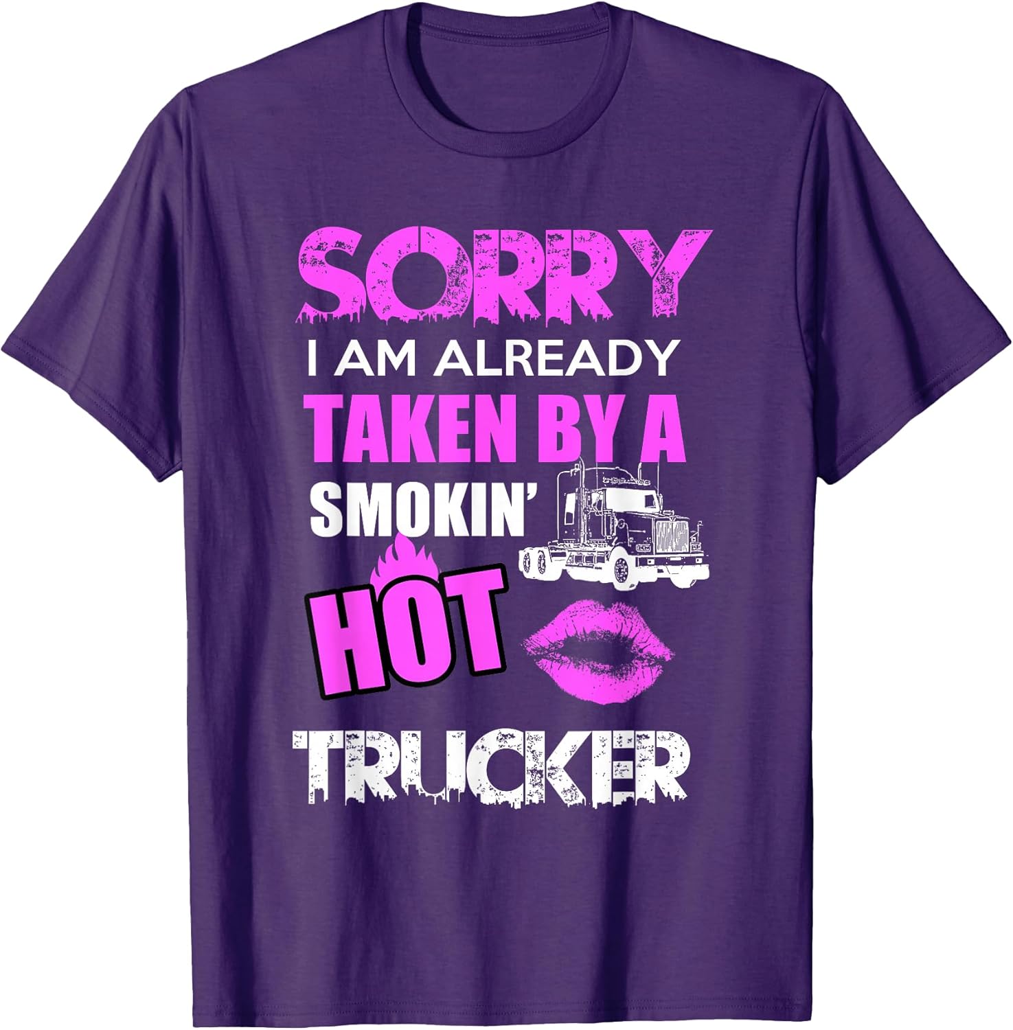 Truck Driver Wife Shirt Trucker Girlfriend Husband