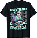 Funny Otter Gamer Video Game Graphic Co