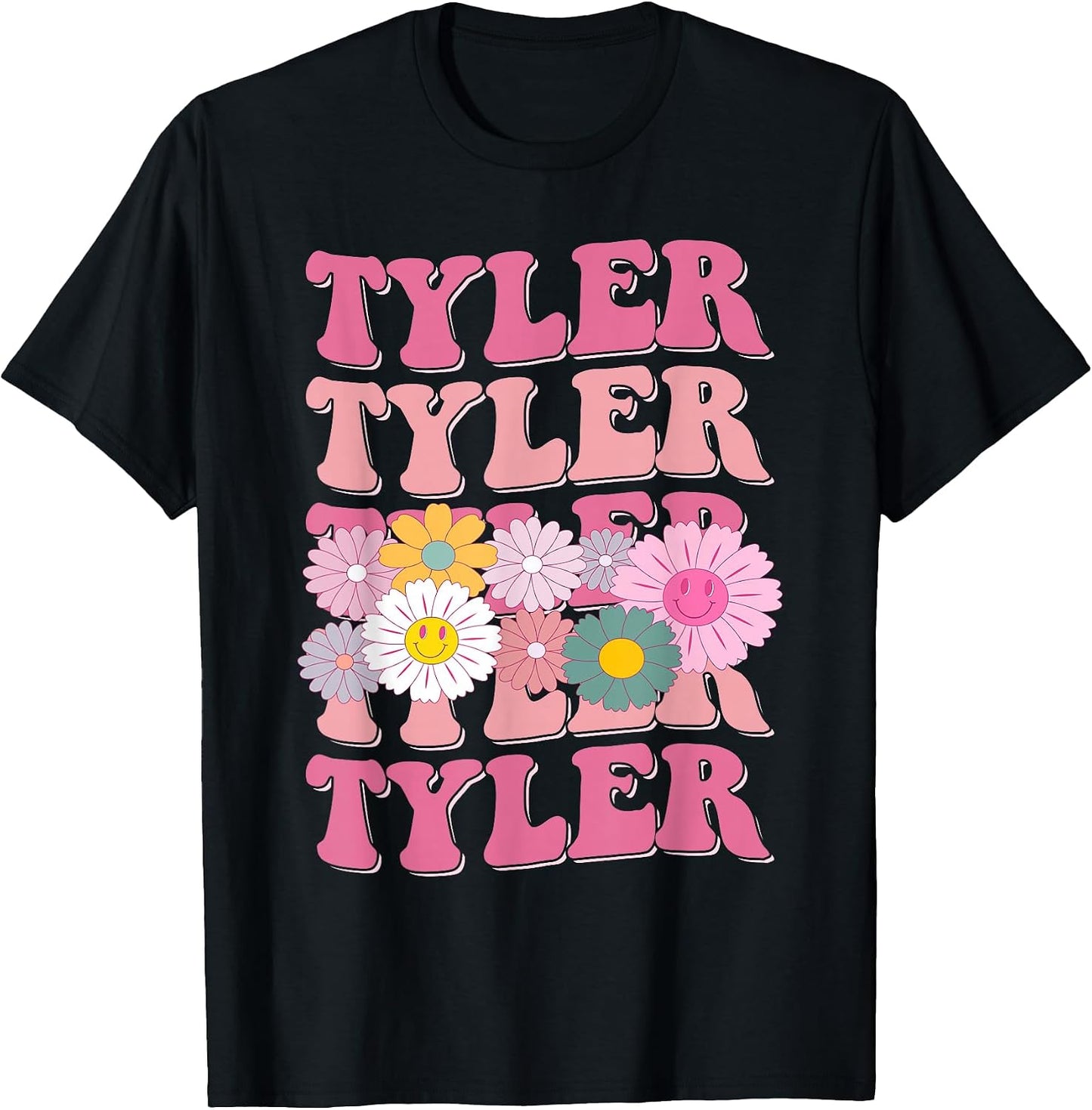 Girl Retro TYLER First Name Personalized Apparel