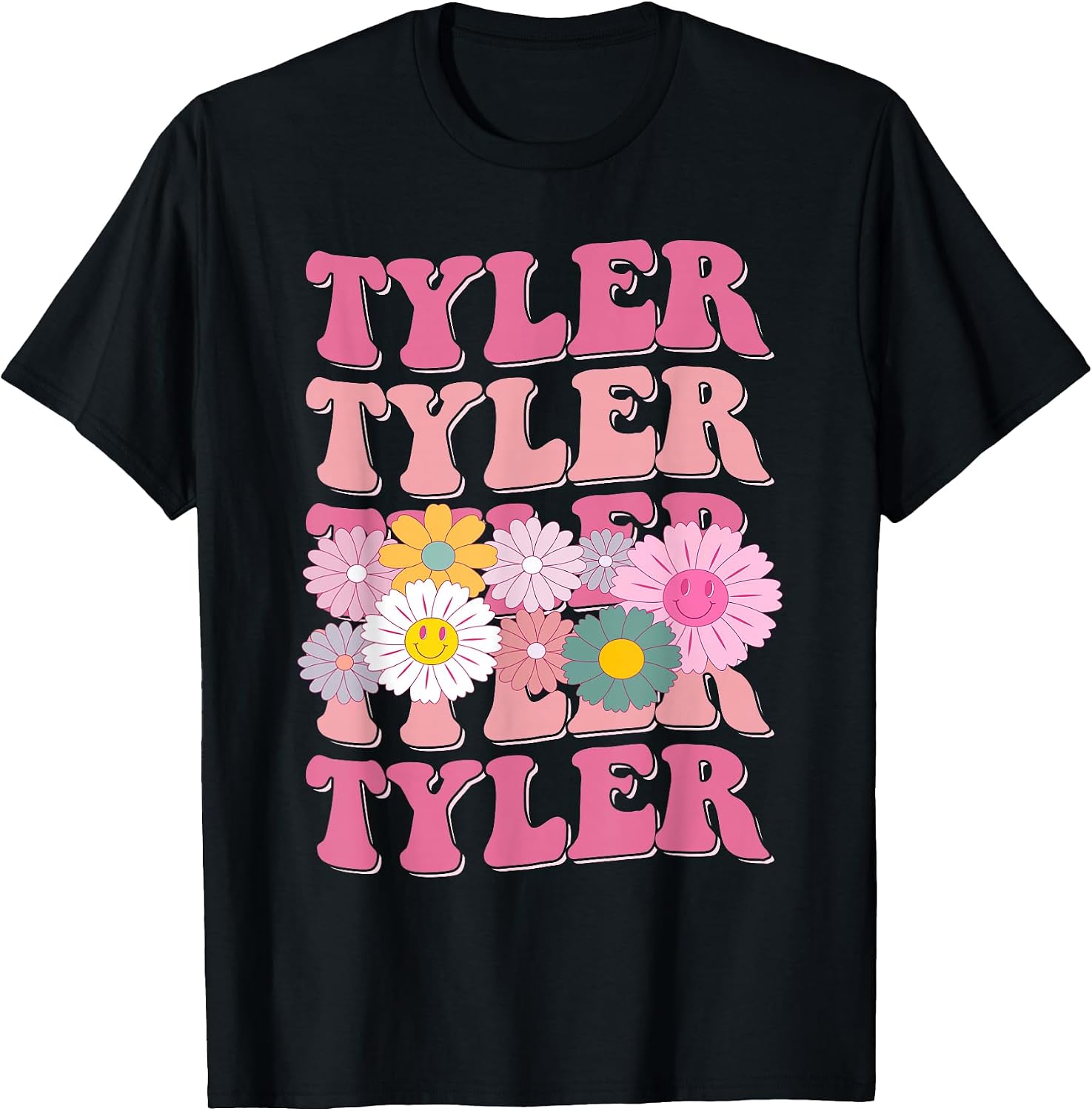 Girl Retro TYLER First Name Personalized Apparel