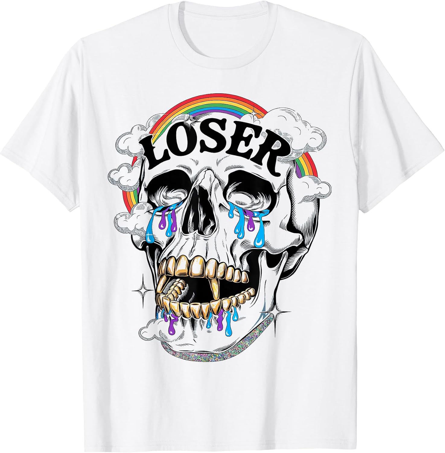 Pro Designer Skeleton Pop Art Adult Graphic Tees