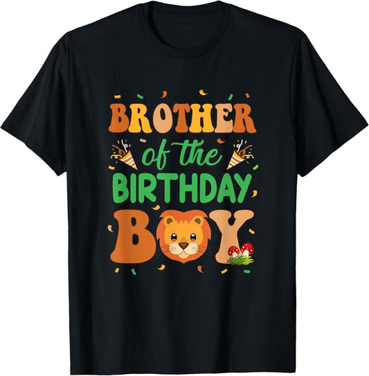 Brother Birthday Boy Family Matching Lion