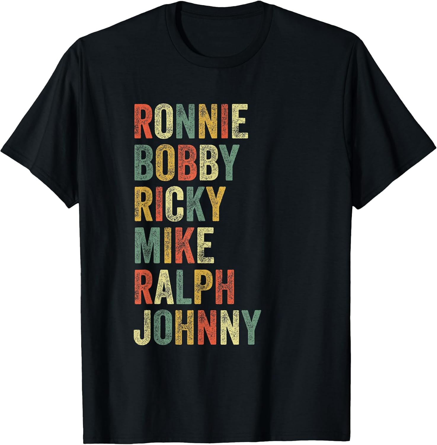 Ronnie Bobby Ricky Mike Ralph Johnny 80s Slang Rap