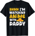 Kawaii Anime Lover Shhh Watching Anime With Dad