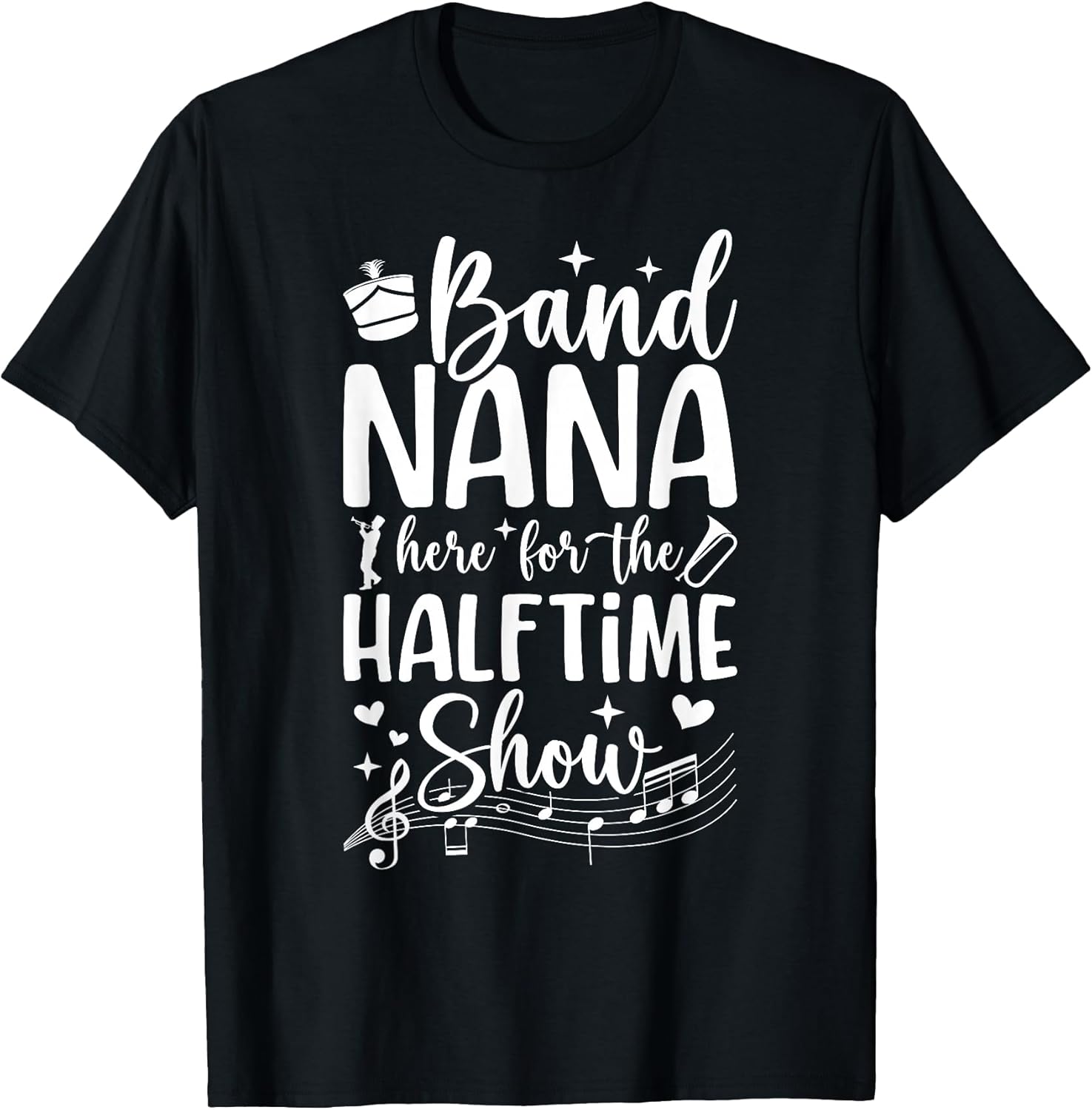 Funny Marching Band Nana On Mother's Day