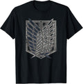Season 2 AOT Distressed Scout Symbol Anime T-Shirt