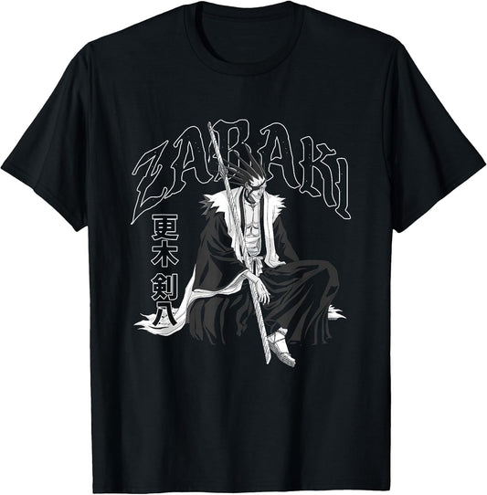 Zabaki Gothic Print Anime T-Shirt