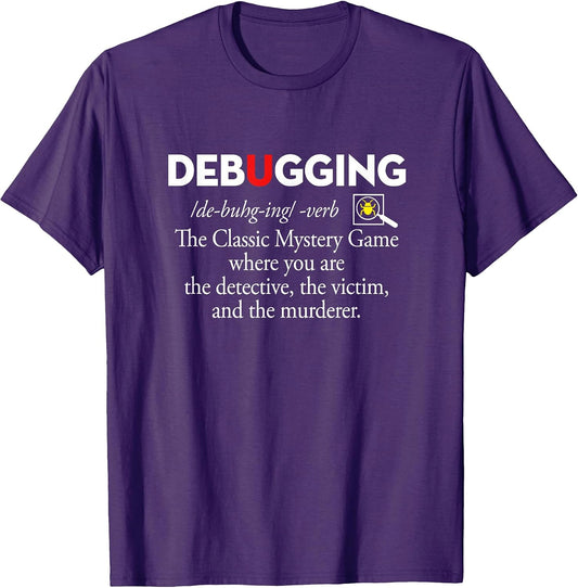Debugging Classic Mystery Game Funny Coding