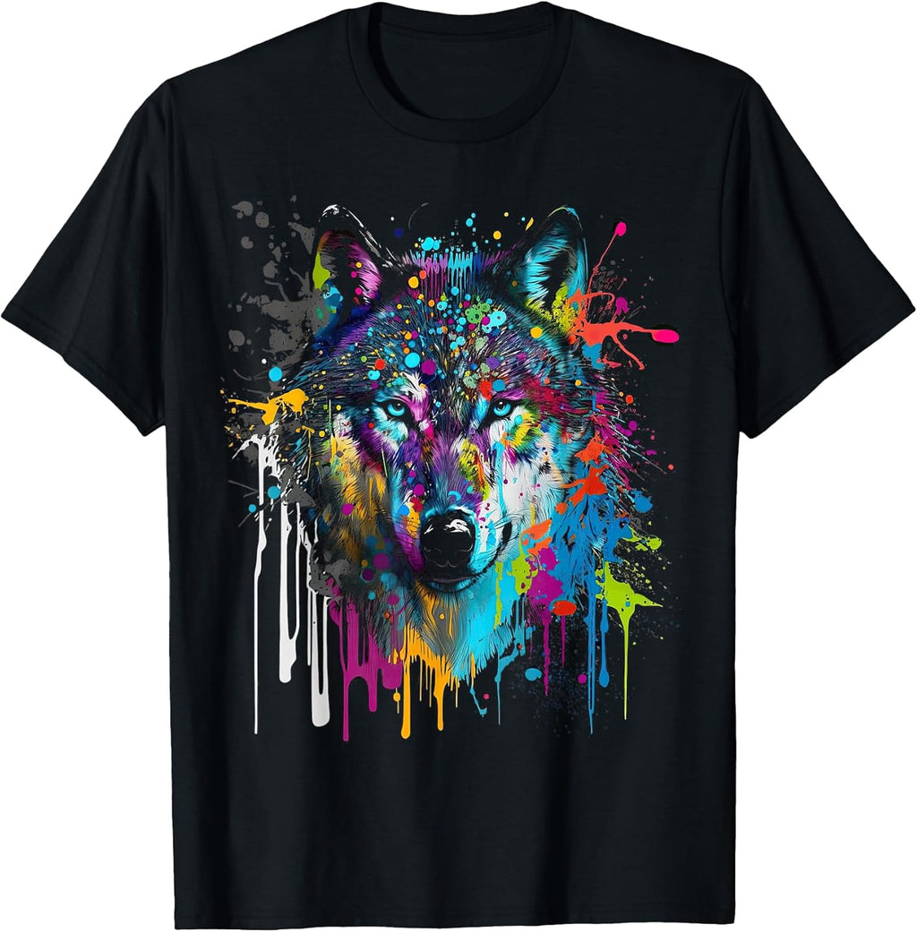 Unique Animal Splash Art Painting
