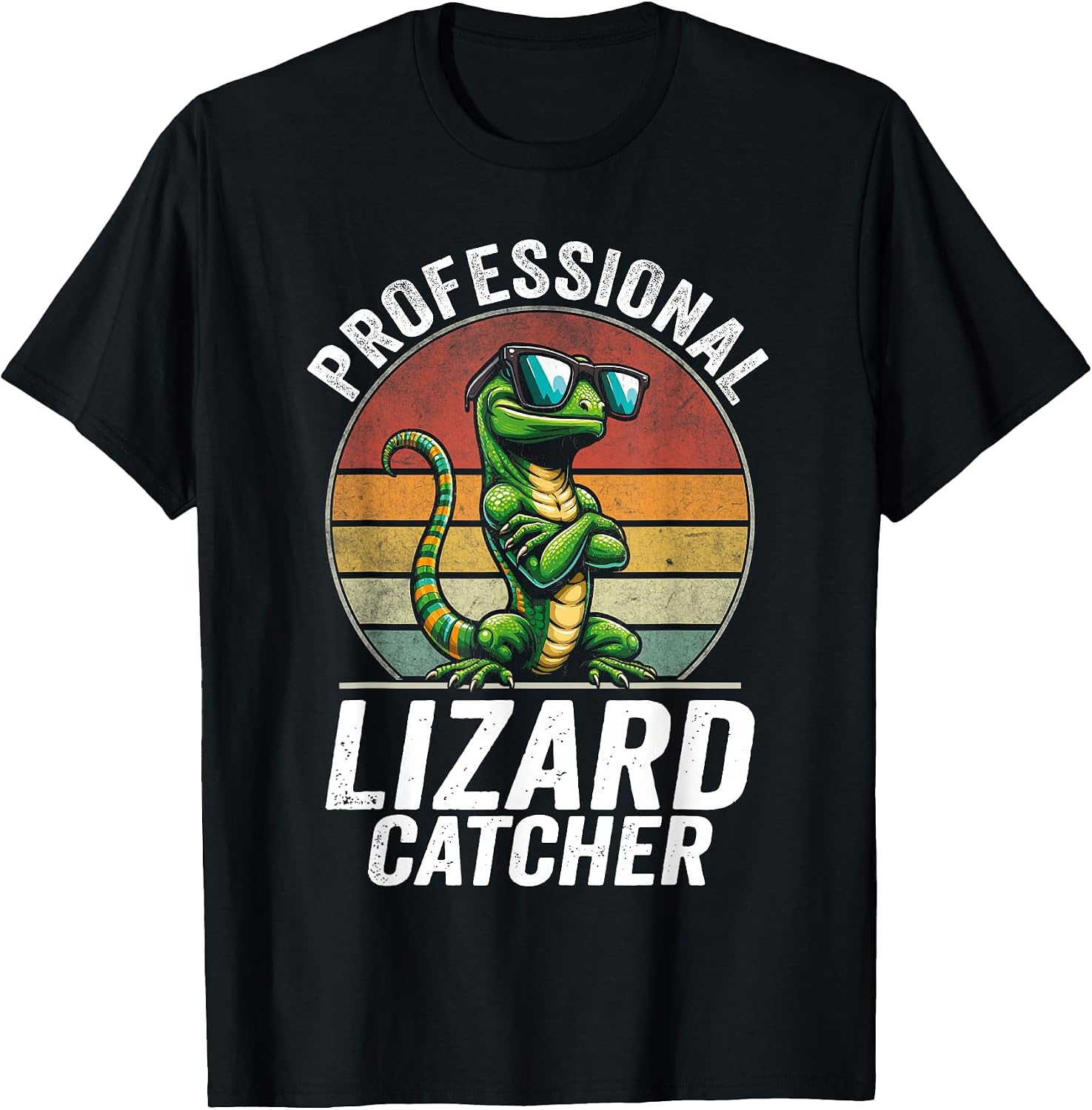 Funny Lizard Catcher Merch Apparel