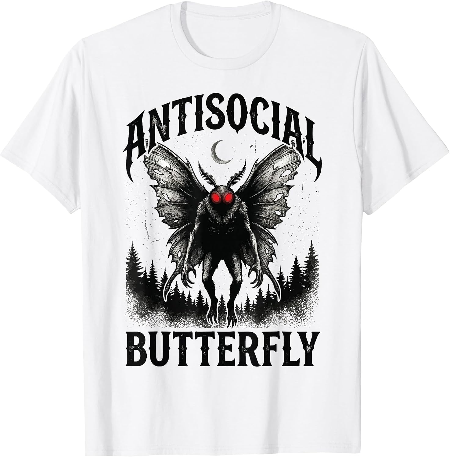 Cryptid Mothman Introvert Funny