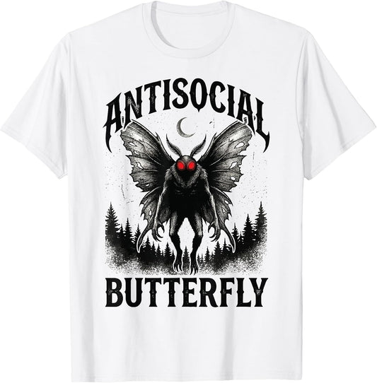 Cryptid Mothman Introvert Funny