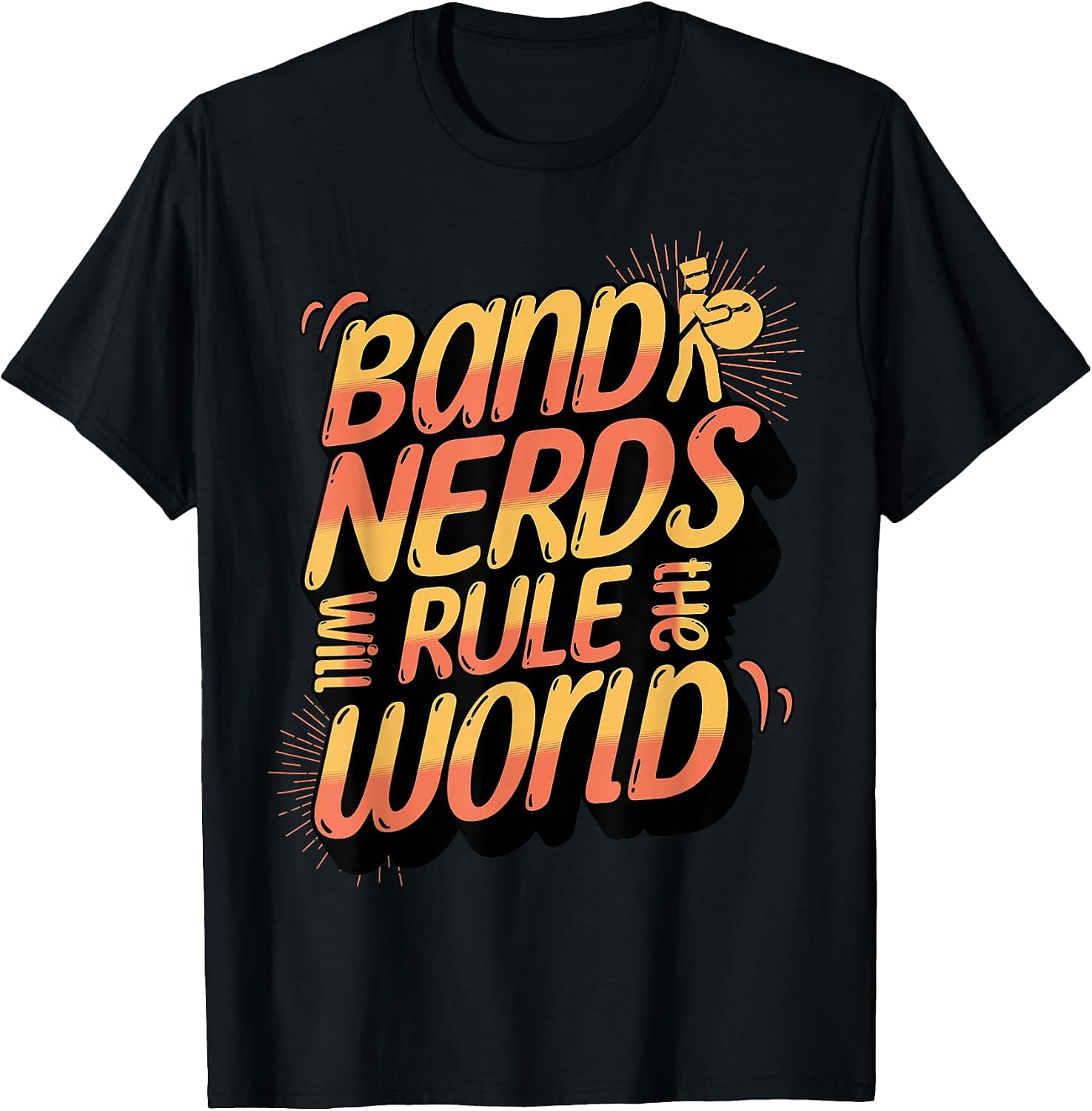 Funny Musical Band Nerd High School Marching Geek