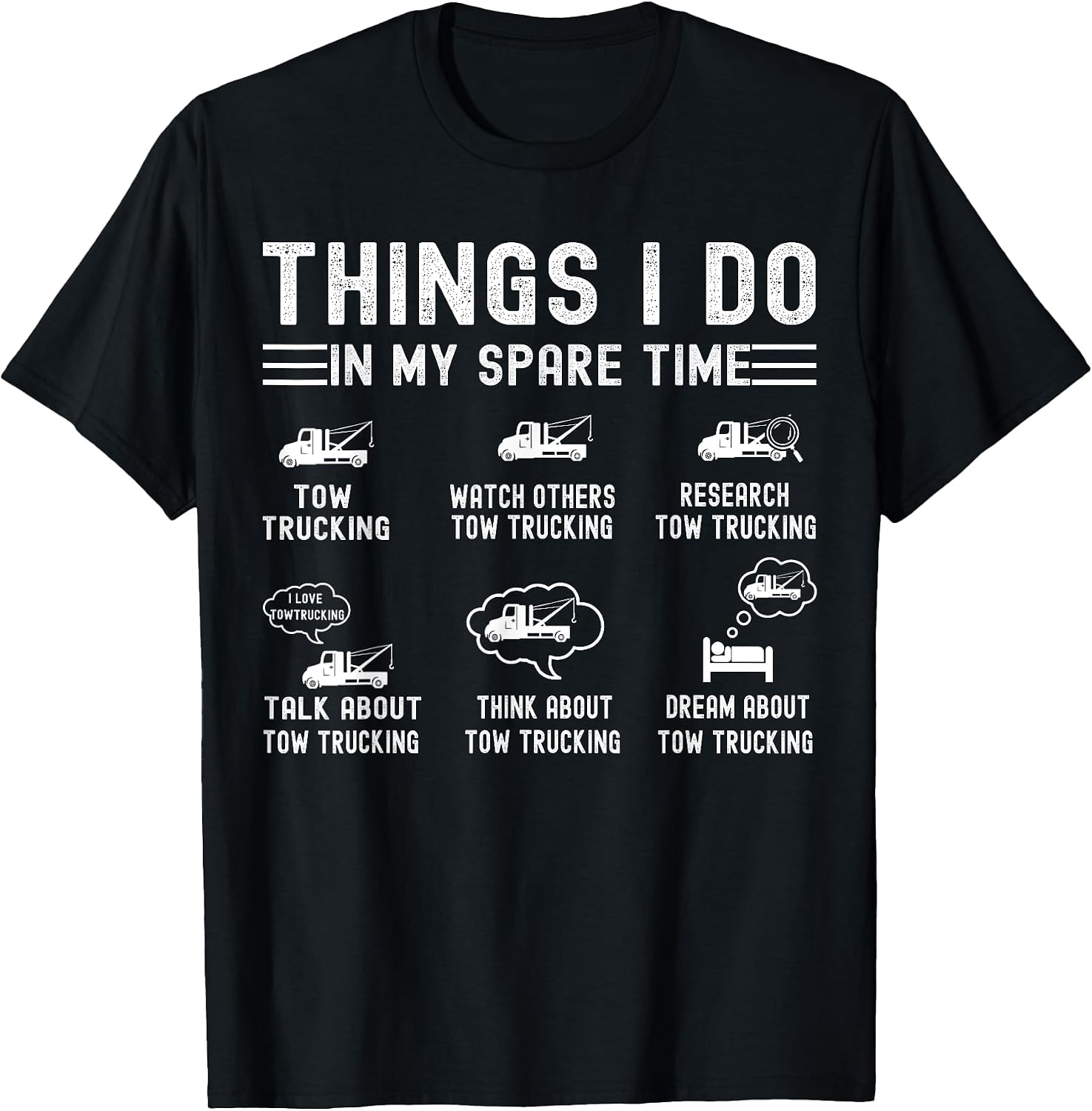 Funny Tow Truck Operator Merch Apparel