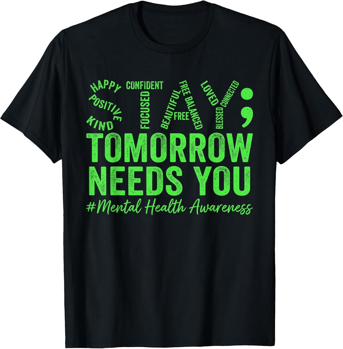 Motivational Support Squad Mental Health Awareness Men Women T-Shirt