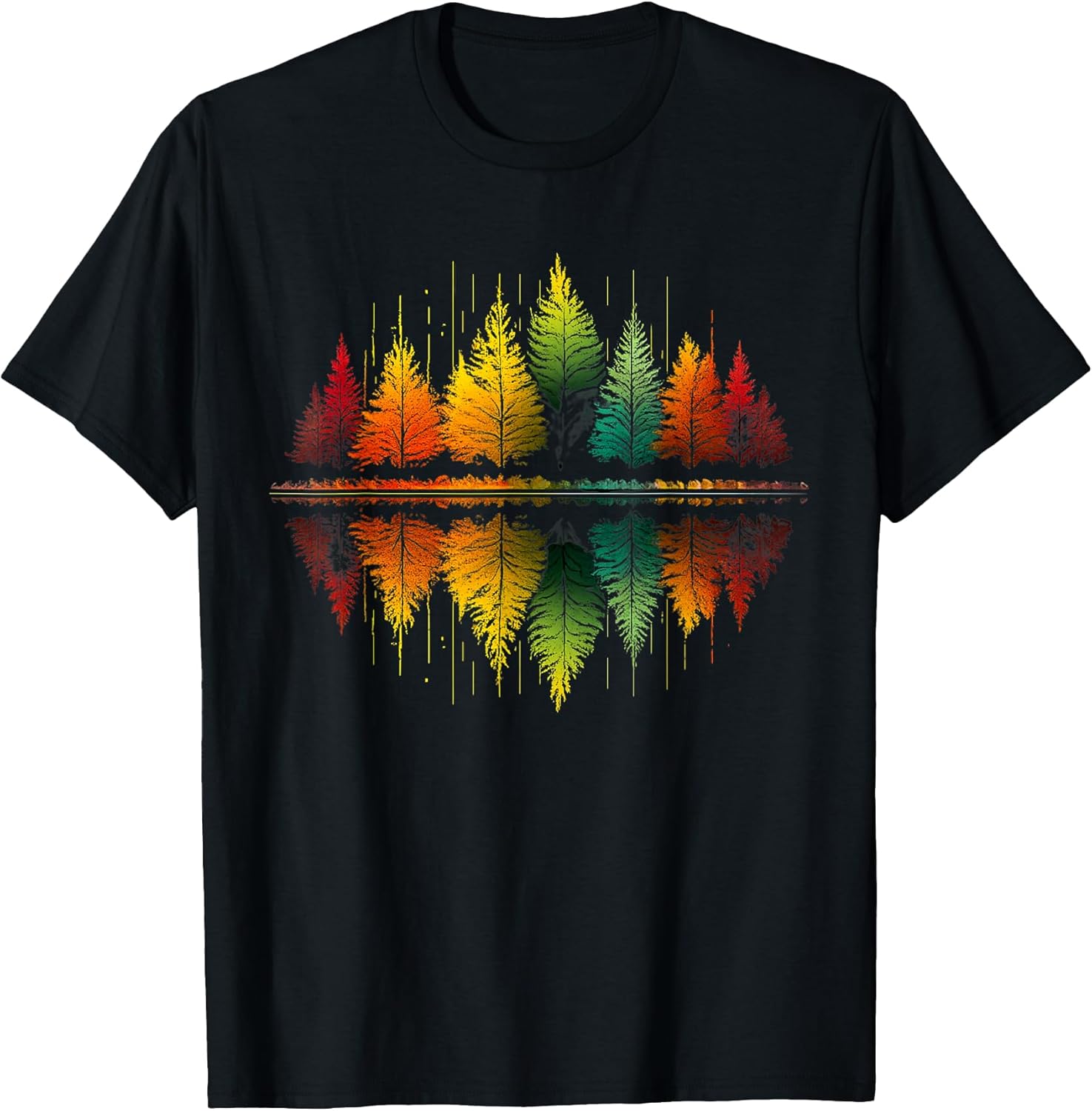 Colorful Trees Nature Landscape For Men Women