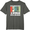 Funny Women In Law Clothing