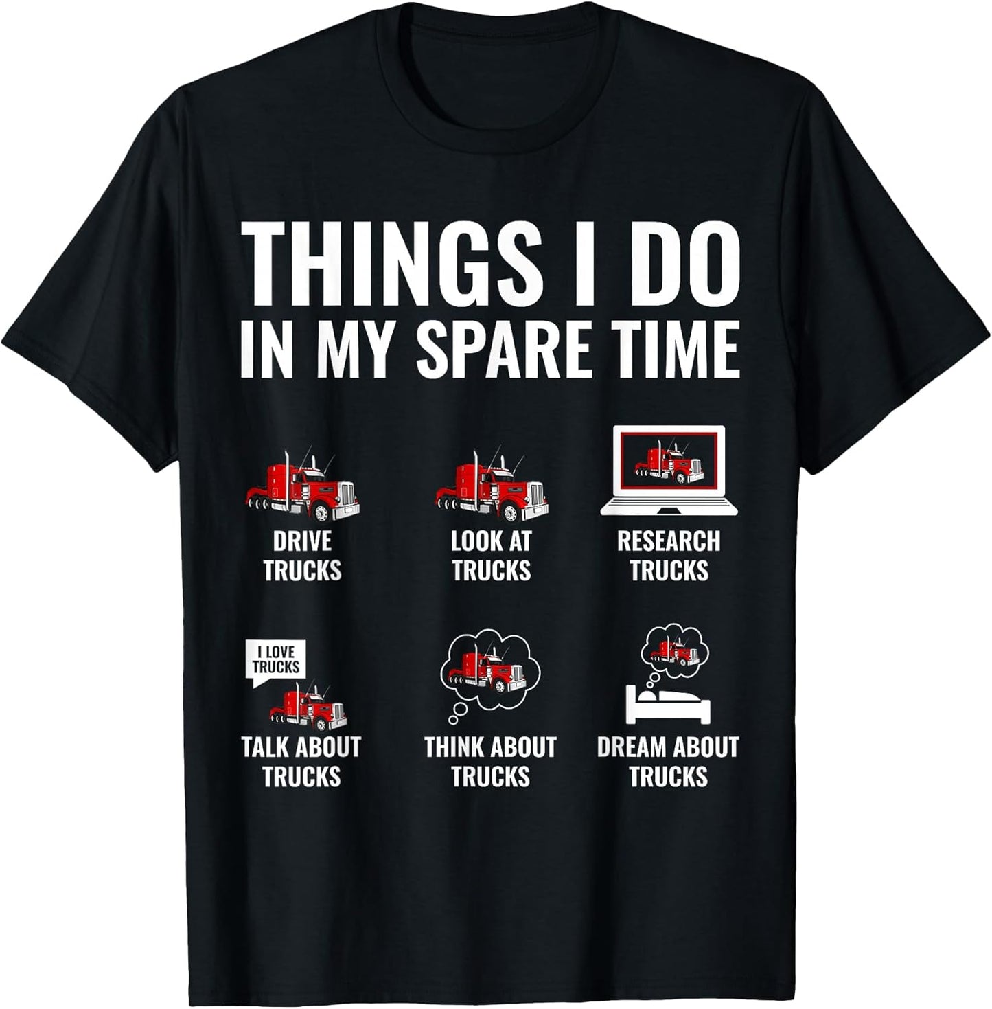 Funny Trucking Designs by A Truck Driver Dad