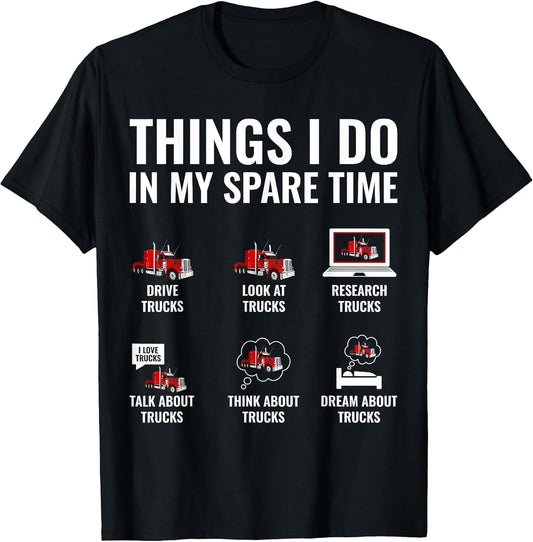 Funny Trucking Designs by A Truck Driver Dad