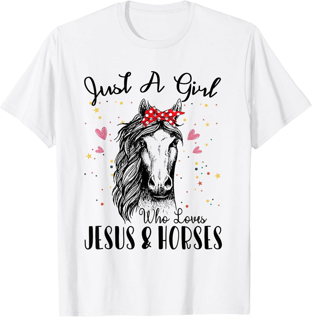 Horse Shirts for Girls & Womens by Kana