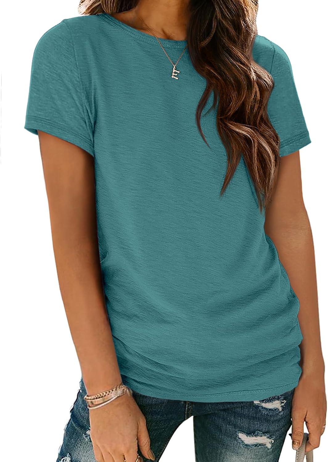 Womens T Shirt Summer Tops Short Sleeve Fashion School Teachers Clothes 2026 Spring Beach Vacation Trendy
