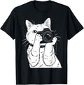 Cat With Camera - Photographer Apparel Co.