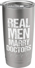 Real Men Marry Doctors Shirt Funny Medical Gift