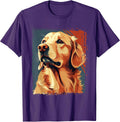 Golden Retriever T-Shirt for Kid Boys Girls Funny Dog Lover T-Shirt