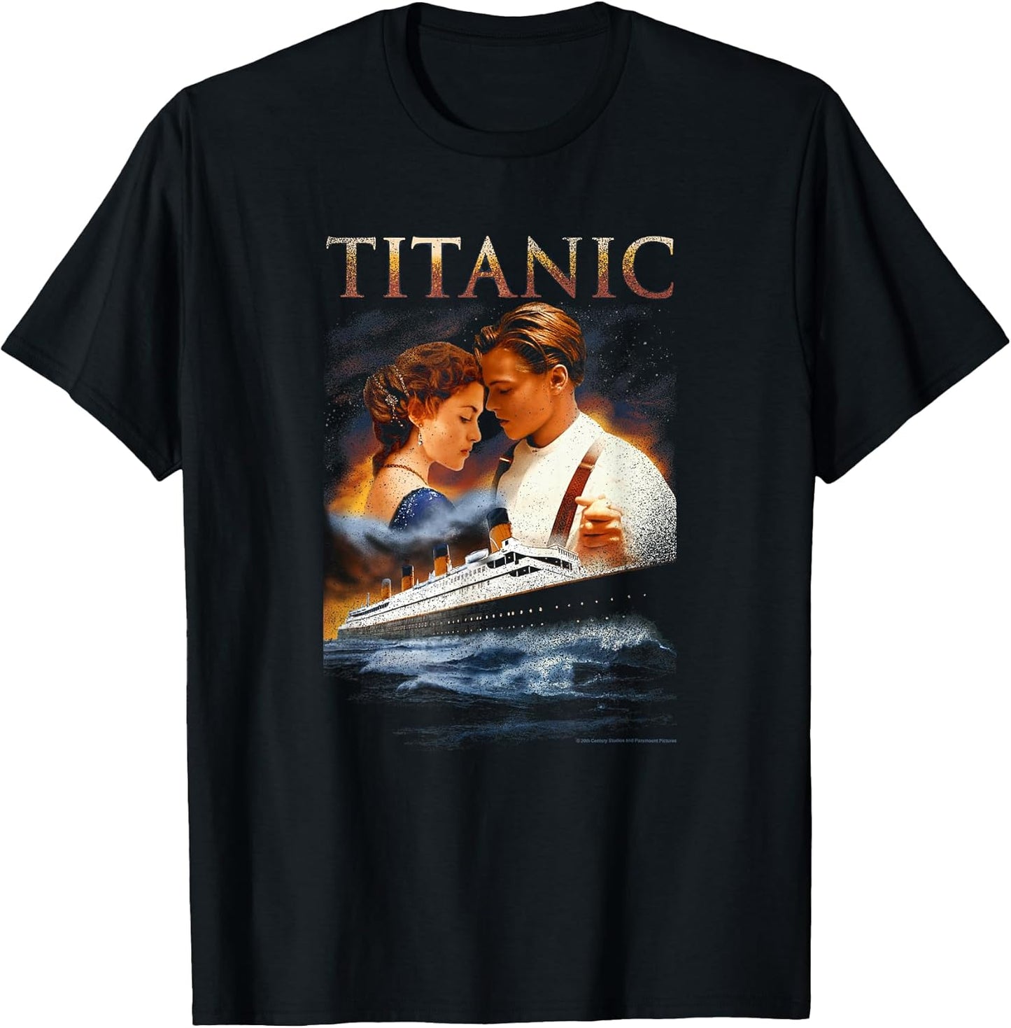 Iconic Jack & Rose Retro Vintage Big Chest Poster T-Shirt