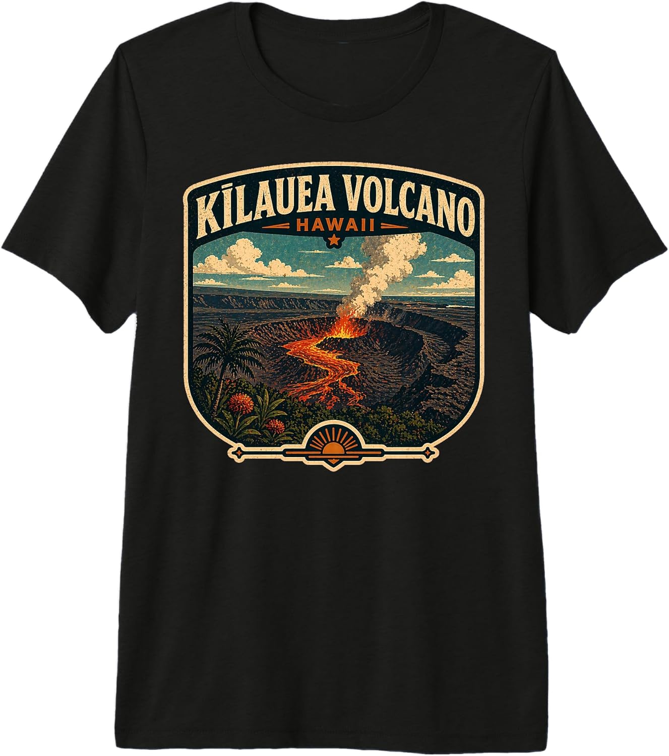 Kilauea Volcano Hawaii Vintage travel collection