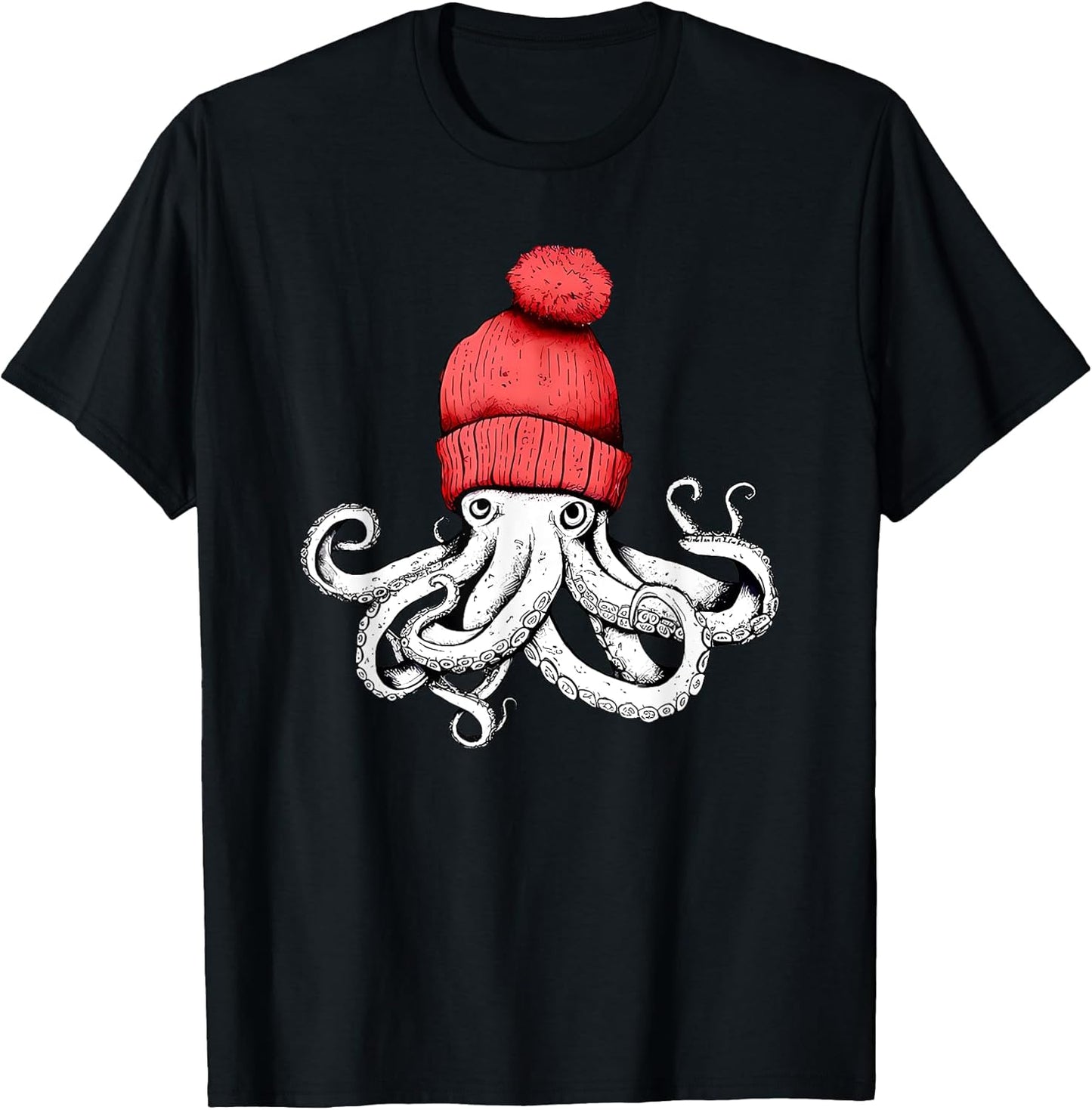 octopus chillin t shirt