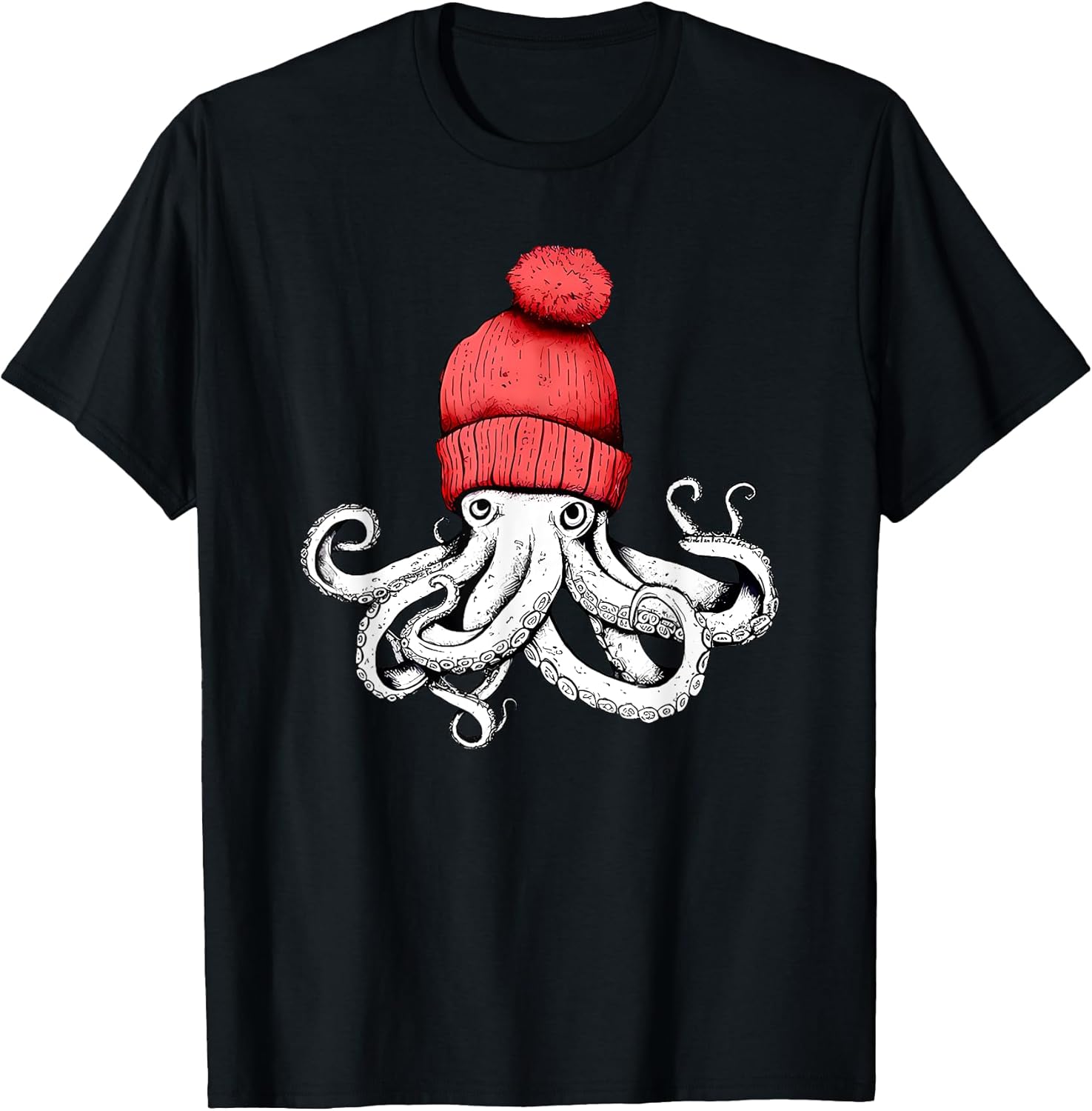 octopus chillin t shirt