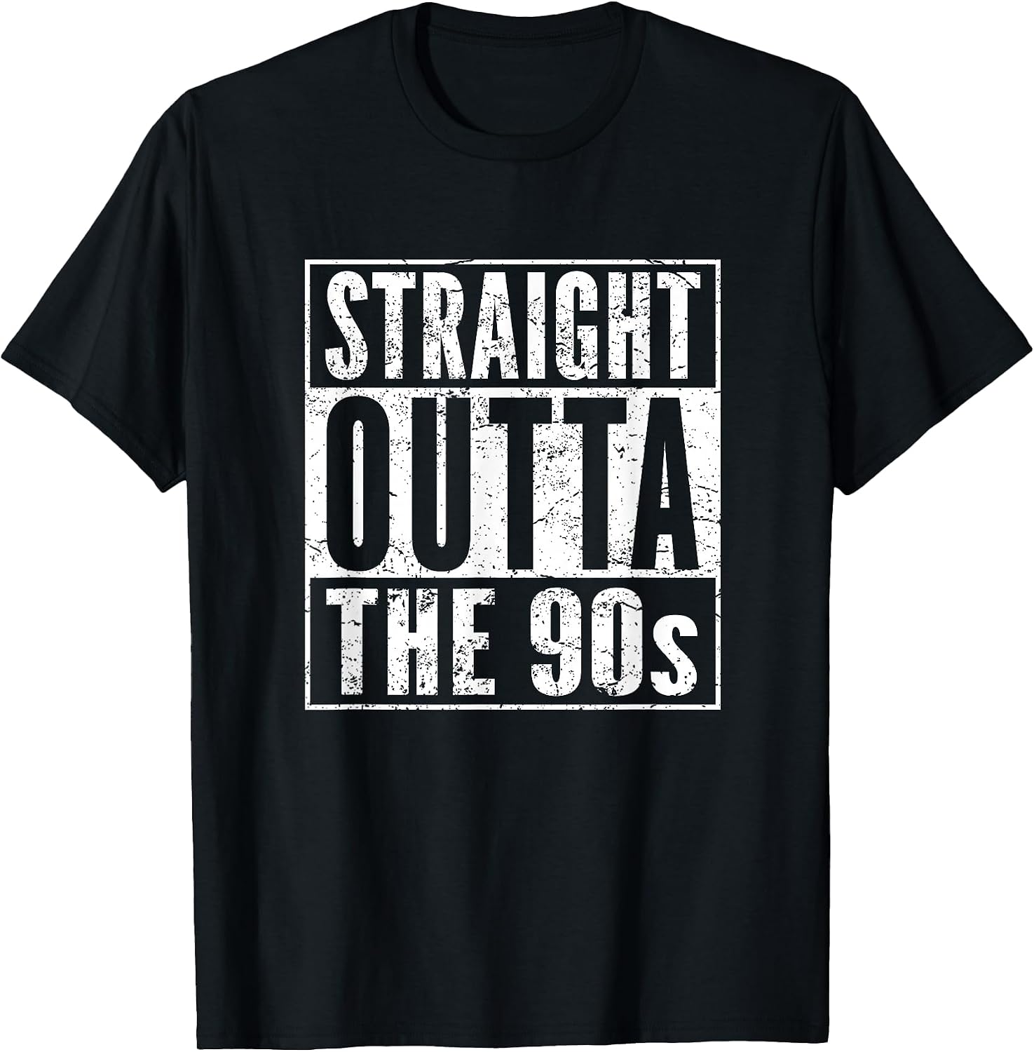 Straight Outta Humor 90s Vintage Shirt Distressed