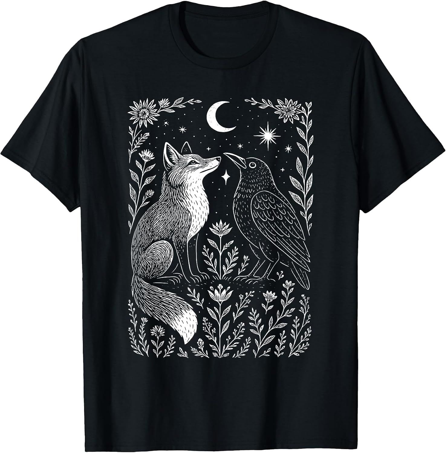 Fox & Crow Moon Flower Celestial Botanical