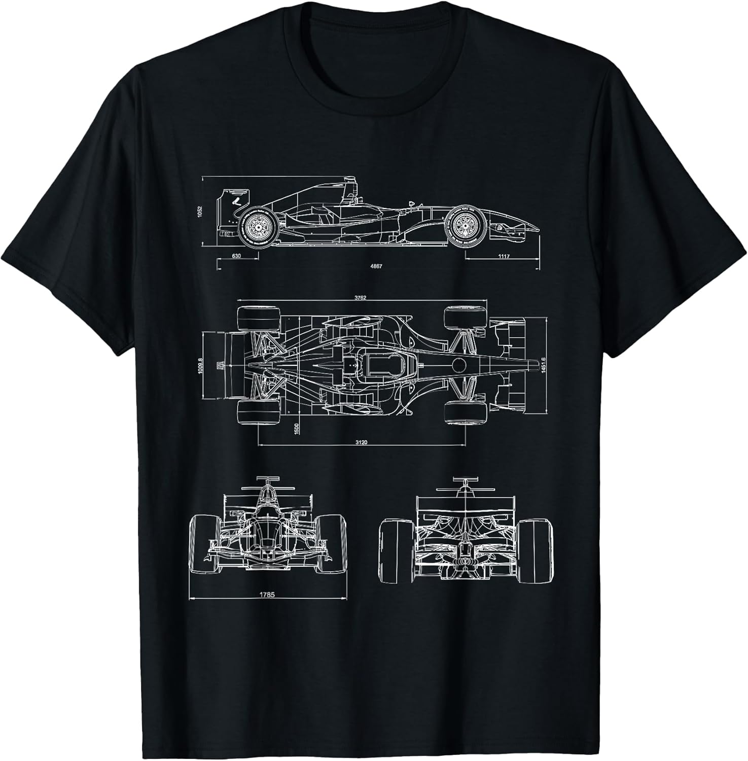 Motorsport Car Diagram Designs