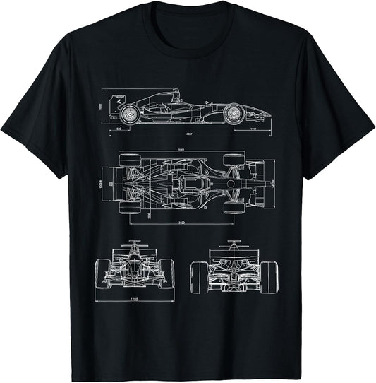 Motorsport Car Diagram Designs