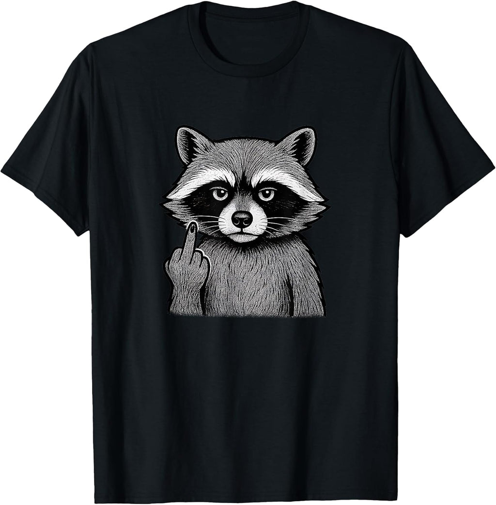 Frecher Waschbär Sarkasmus Humor