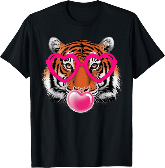 Bengal Tiger Valentines Animal Face Tiger Lover