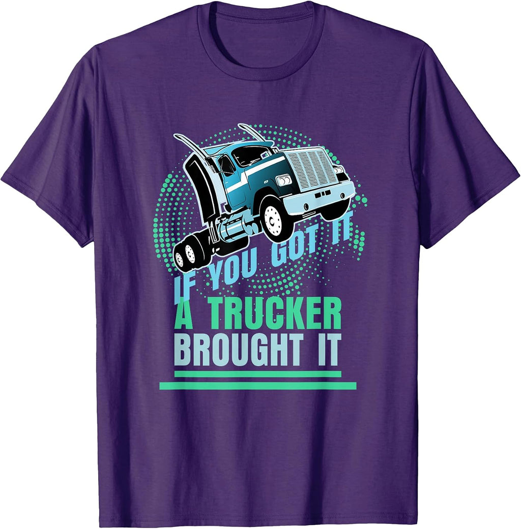truck driver and funny trucker style designs