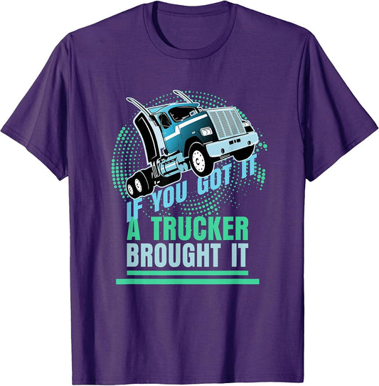 truck driver and funny trucker style designs