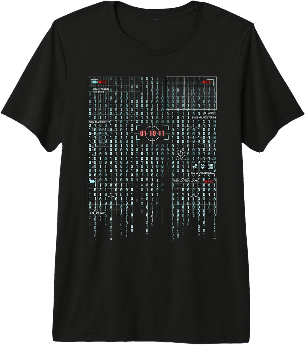 Binary Code Matrix Hacker