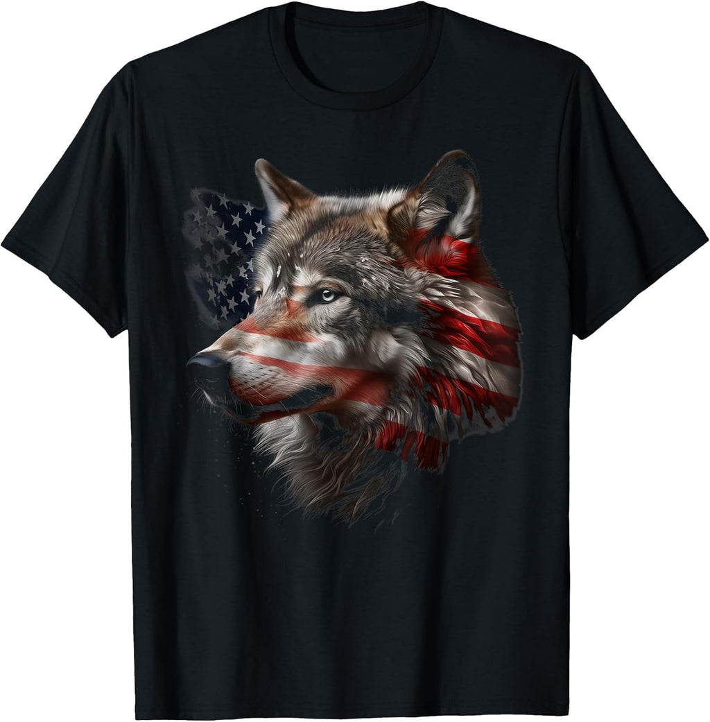 Patriotic Wolf